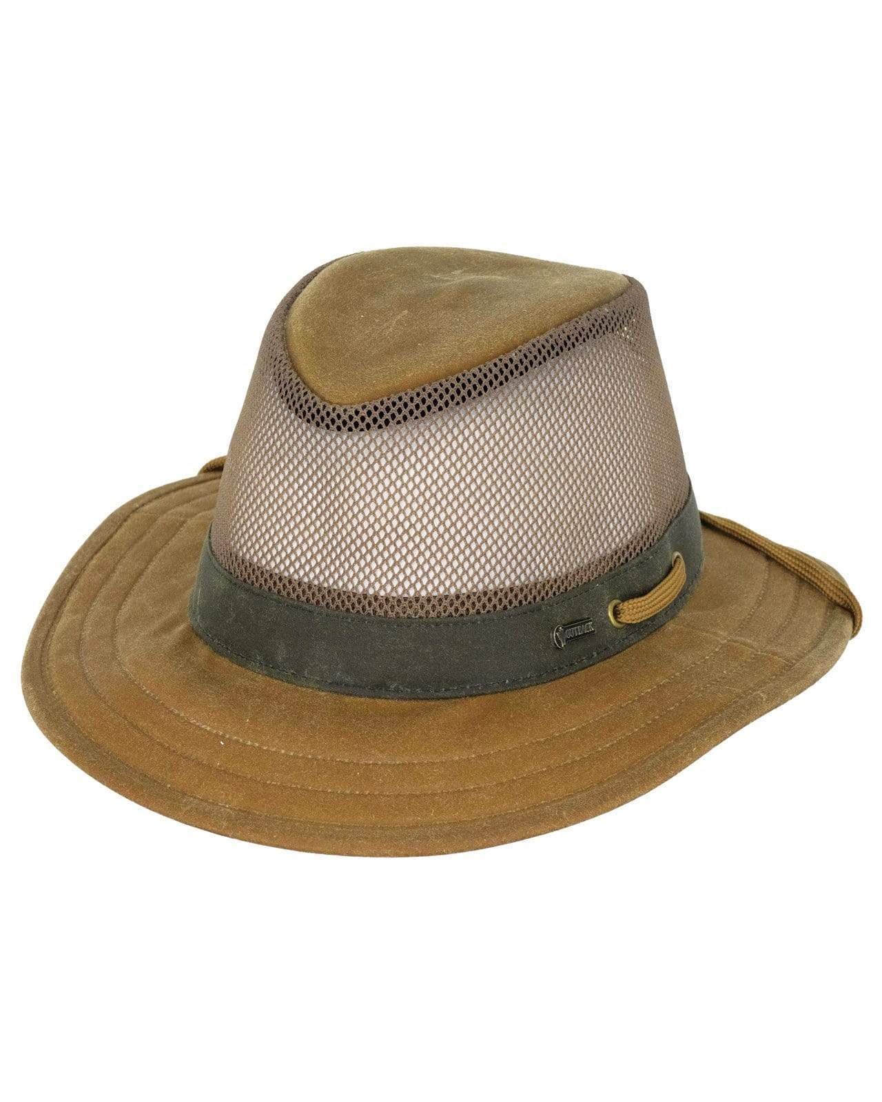 Willis with Mesh | Oilskin Hats by Outback Trading Company 