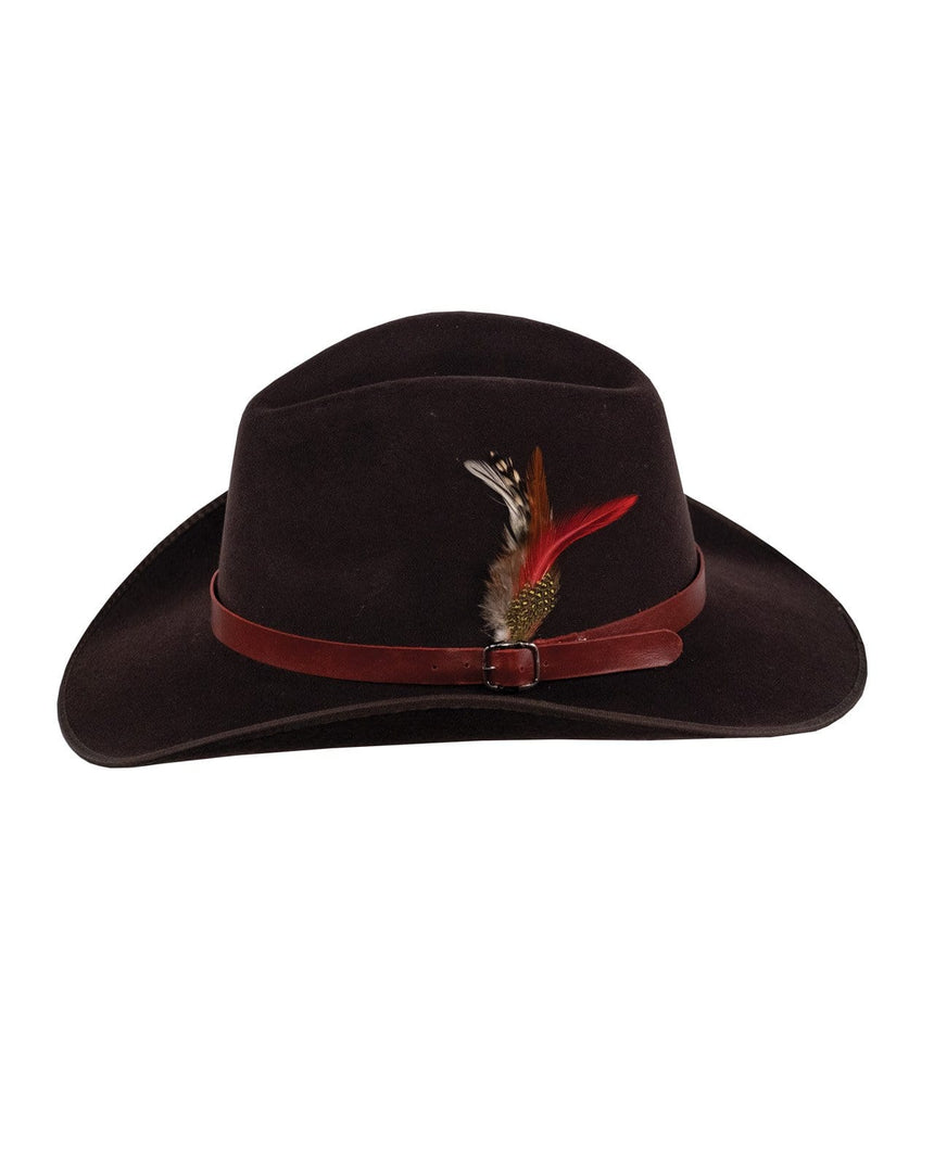 Outback Trading Outback Gallop - Wool Outback Hat - OB-1107-Bone-7 1/8