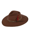 Outback Trading Company Swan Wool Hat Heather Brown / 6 7/8" 1114-HTN-678 789043385670 Hats