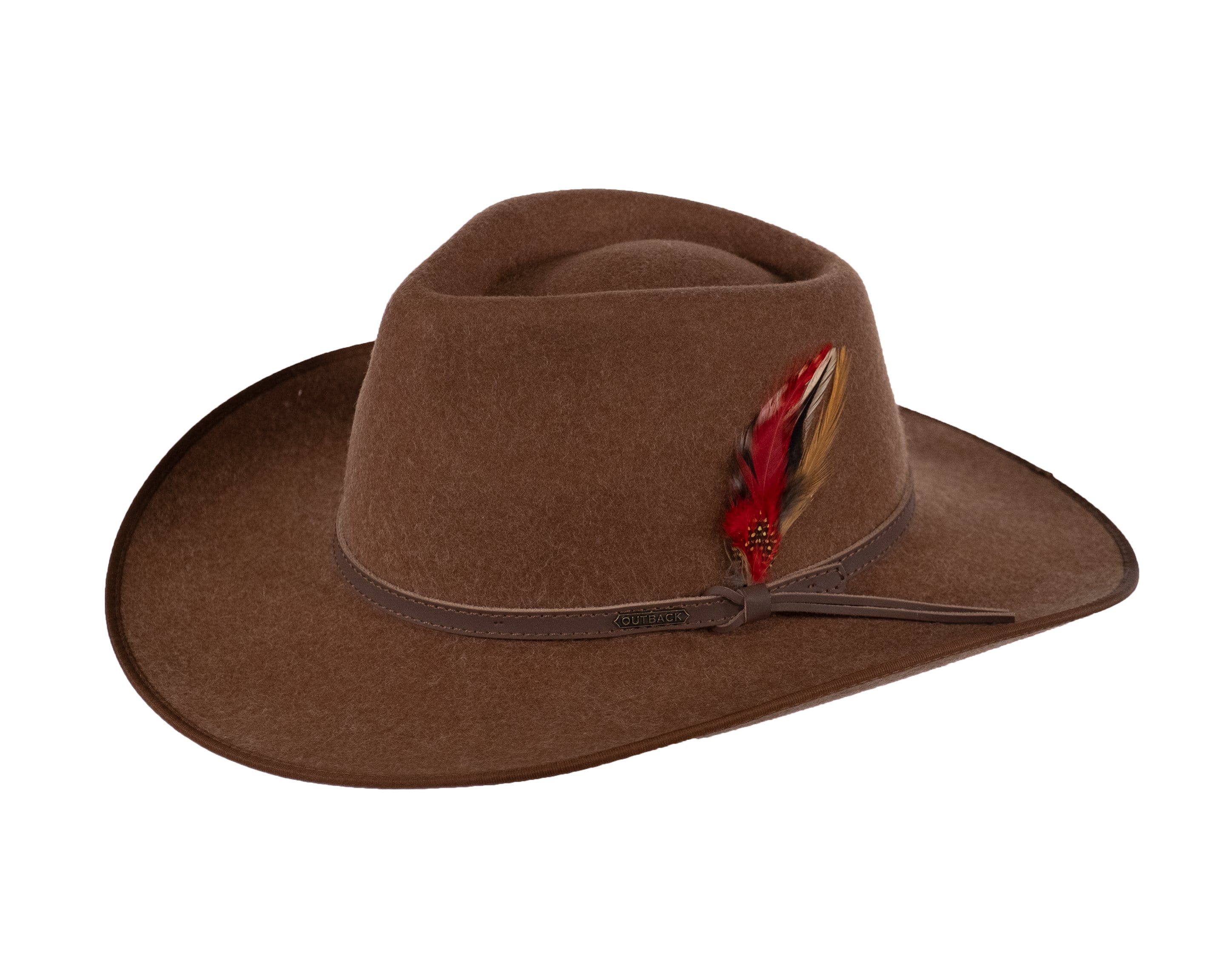 Outback Trading Company Cooper River Heather Cognac / S 1391-HCG-SM 789043387759 Hats