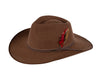 Outback Trading Company Cooper River Heather Cognac / S 1391-HCG-SM 789043387759 Hats