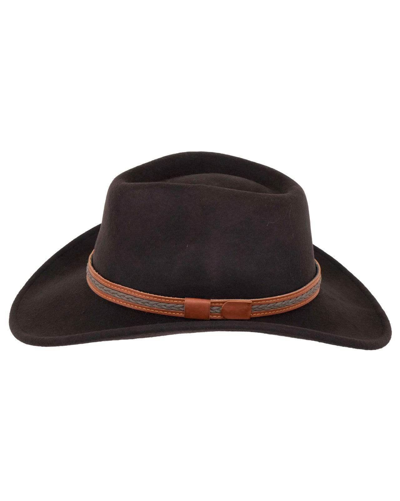 Outback Trading Co. High Country Wool Hat Tanbark Medium