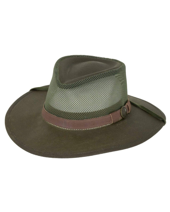 Kodiak with Mesh | Oilskin Hats by Outback Trading Company ...