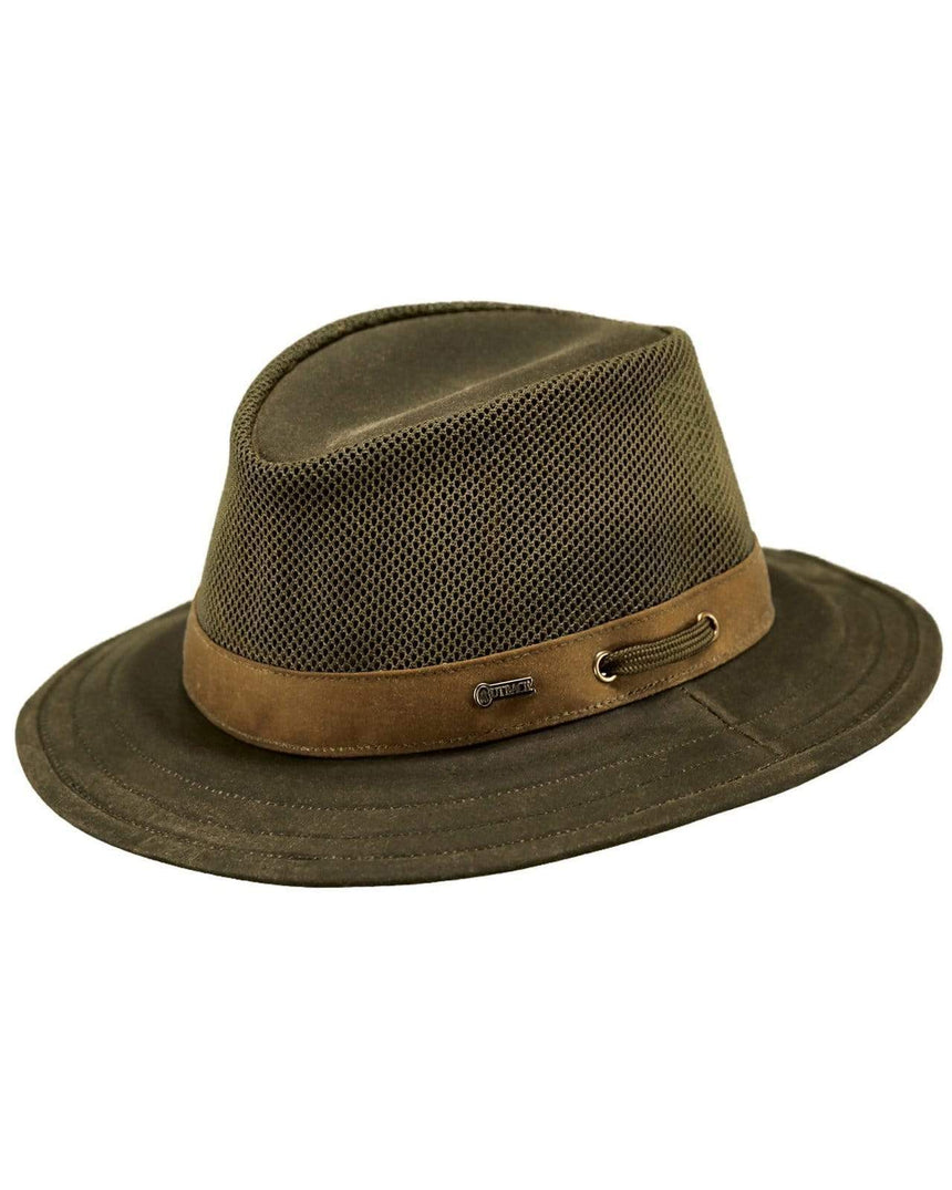 Outback Trading Company Willis with Mesh Sage / S 1470-SAG-S 789043012453 Hats