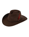 Outback Trading Company Dove Creek Wool Hat Serpent / 6 7/8" 1112-SER-678 789043385243 Hats