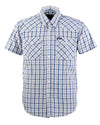 Outback Trading Company Men’s Hawke Shirt Blue / XXXL 42721-BLU-3XL 789043384185 Shirts & Tops