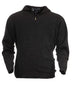 Outback Trading Company Men’s Palmerston Merino Sweater Charcoal / S 6537-CHR-SM 789043391046 Shirts & Tops