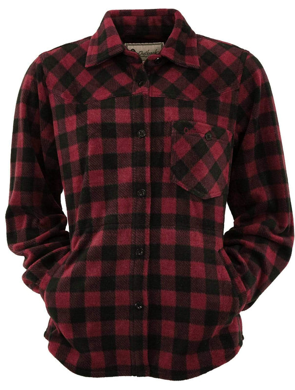 Ladies’ Fleece Big Shirt - 10