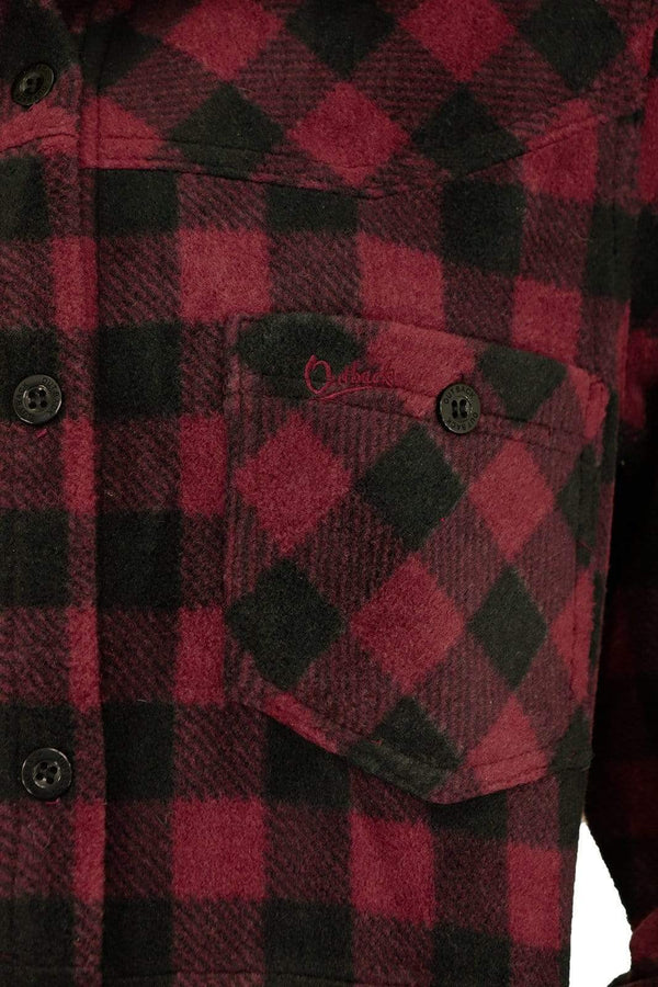 Ladies’ Fleece Big Shirt - 9