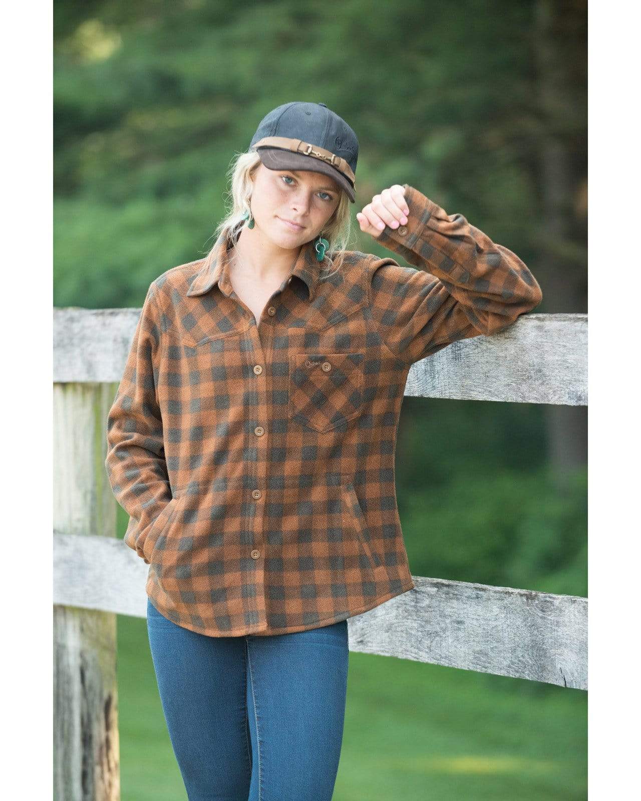 Outback Trading Company Ladies’ Fleece Big Shirt Shirts & Tops