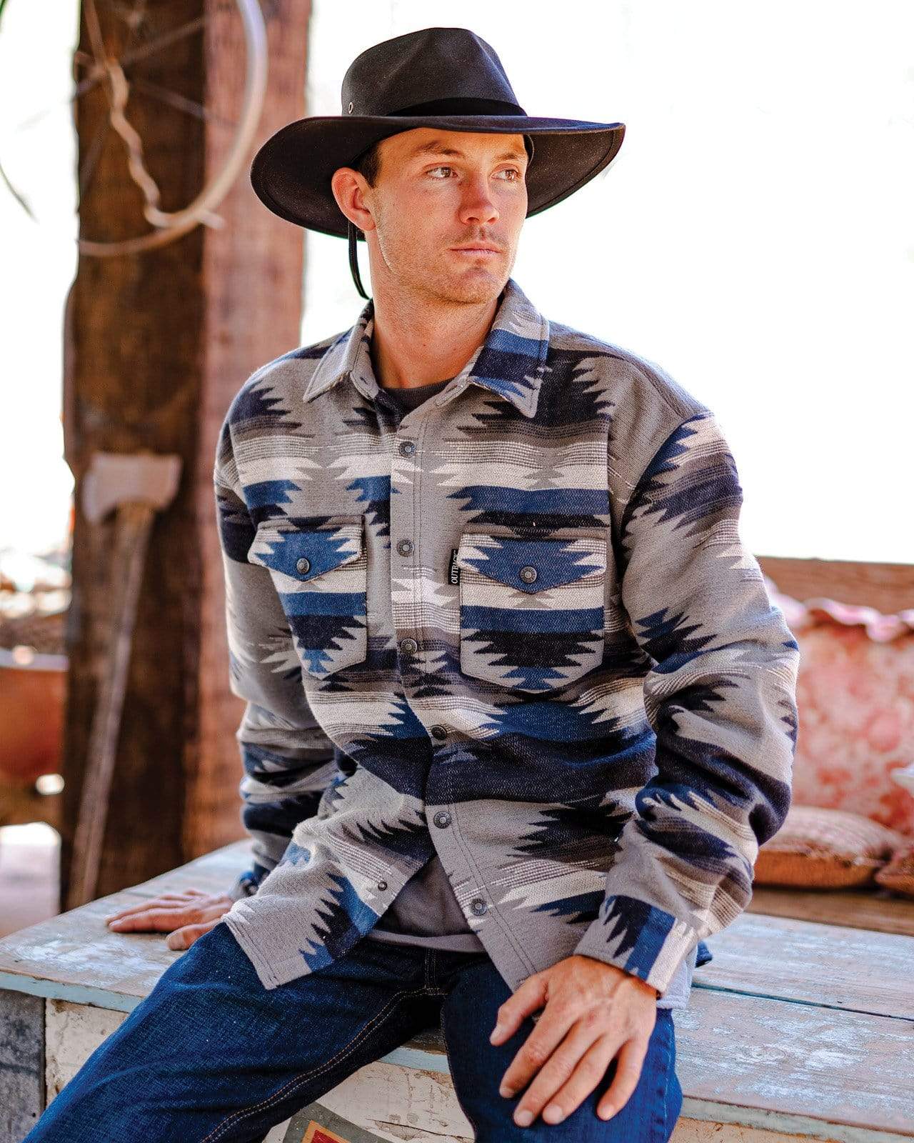 Outback Trading Company Men’s Elliot Shirt Jacket Shirts & Tops