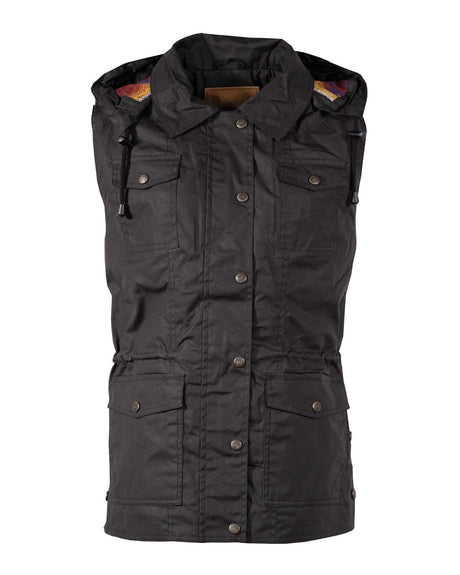 Outback Trading Company Women’s Athena Vest Black / S 29687-BLK-SM 789043381009 Vests