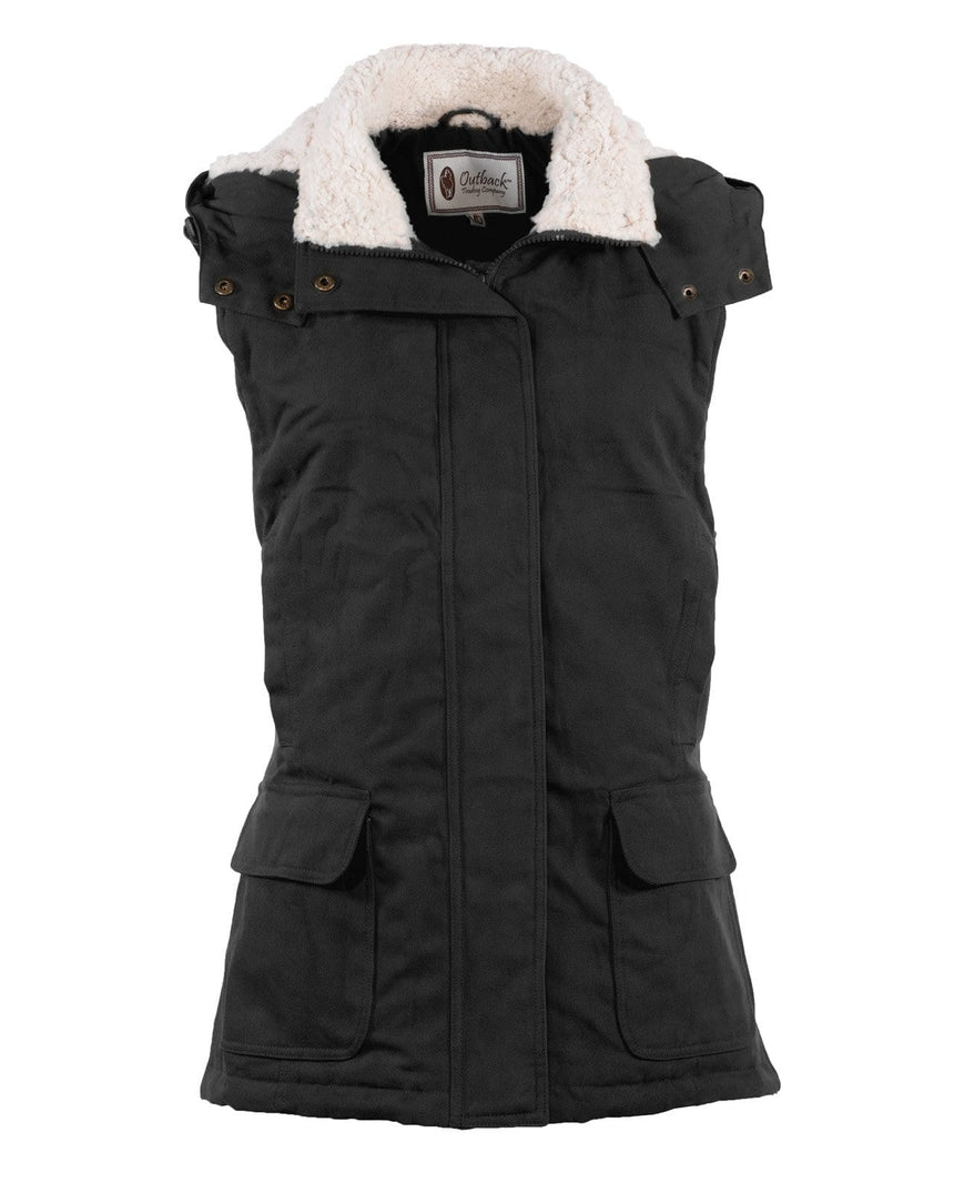 Outback Trading Company Women’s Juniper Vest Black / S 29616-BLK-SM 789043387254 Vests