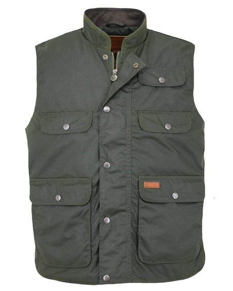 Outback Trading Company Men’s Overlander Vest Dark Olive / S 2153-DOL-SM 789043361148 Vests