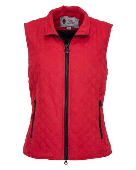 Outback Trading Company Women’s Grand Prix Vest Red / S 2958-RED-SM 789043368734 Vests