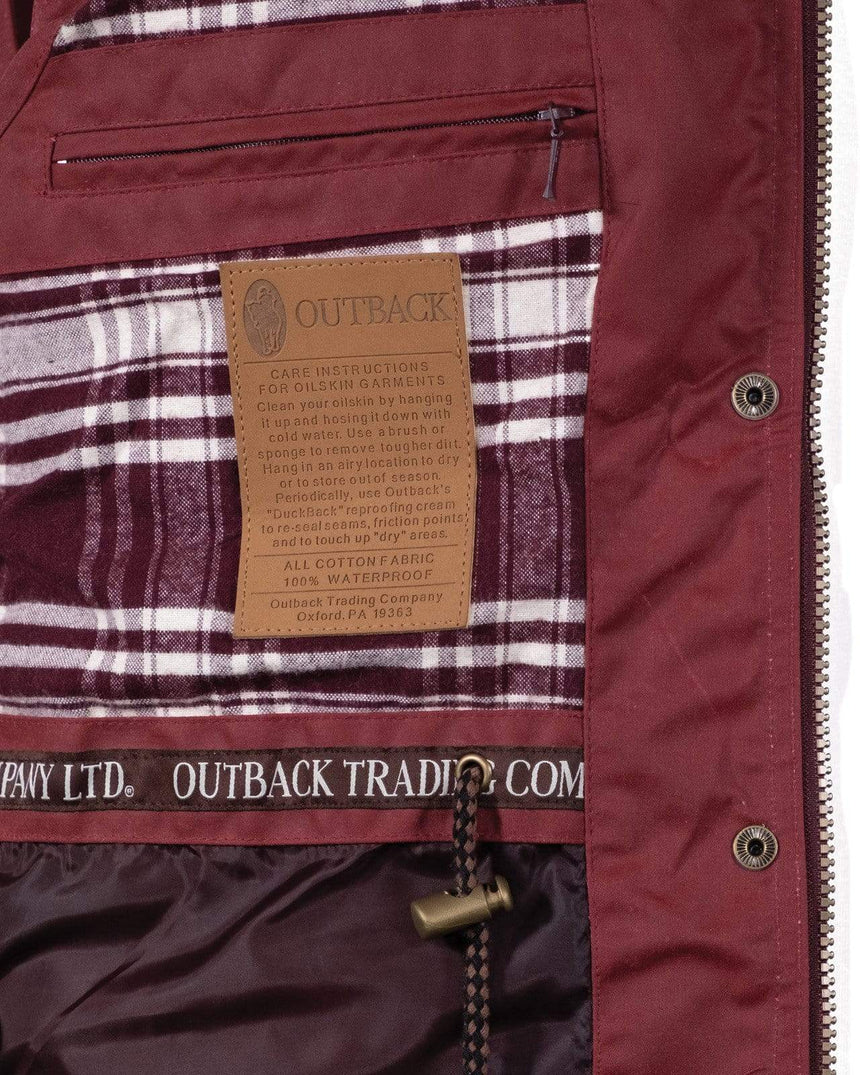 Outback Trading Company Women’s Jill-A-Roo Oilskin Vest Vests